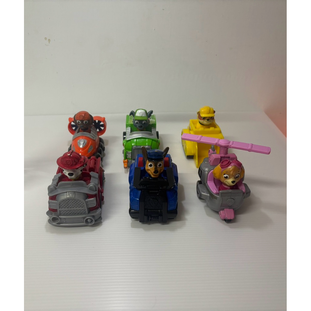 二手-Paw Patrol汪汪隊立大功 天天/小礫/毛毛/阿奇/路瑪/灰灰