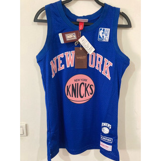 Mitchell and Ness Black Pink New York Jersey球衣