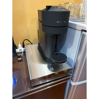 NESPRESSO Vertuo Next 迷霧黑雀巢膠囊咖啡機+ DISPLAY 抽屜式膠囊儲存展示盒