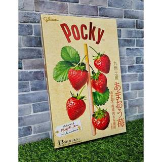&固力果*巨人草莓風味餅棒109.2g Glico 格力高