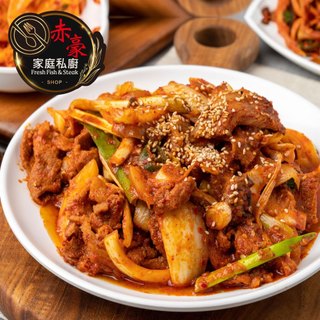 韓式泡菜牛肉料理組3~6組(牛肉200g±10%/盒泡菜200g±10%/包)【赤豪家庭私廚】免運組