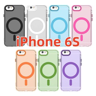 【手機寶貝】iPhone 6S 磁吸手機殼 iPhone 6s 防摔手機殼 iPhone 6s 手機殼 防摔殼 透明殼