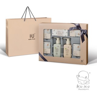 酷咕鴨 KUKU PLUS 舒敏積雪草寶寶沐浴禮盒