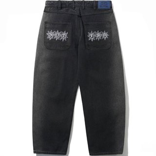 BUTTER GOODS BG252A70756 BRONCO DENIM JEANS 丹寧長褲 (水洗黑色) 化學原宿