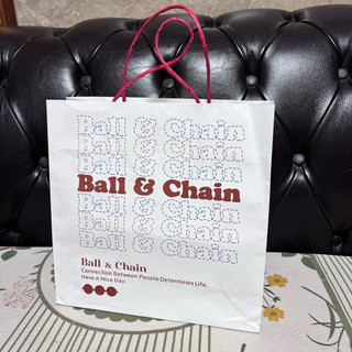 日本品牌 Ball & Chain刺繡購物包的紙袋/禮物袋/手提袋/購物袋/禮品袋/環保袋/收納袋/包裝袋/包材