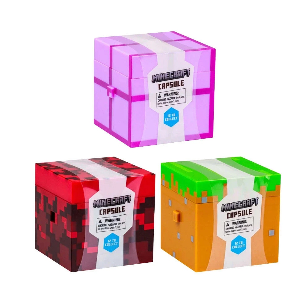 MINECRAFT-麥塊 角色驚喜建造方塊 盲盒 我的世界