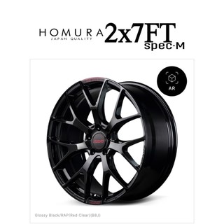 【廣明輪胎】全新 現貨 正 RAYS 2X7FT Spec M 5/114.3 20x8.5J +42 (B8J) 黑色
