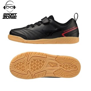 MIZUNO MONARCIDA NEO II 兒童運動鞋 黏帶式童鞋 黑 橡膠大底 P1GG222600