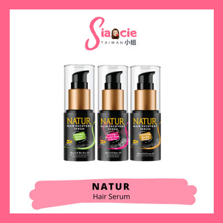 NATUR Hair Serum Ginseng Aloe Vera Olive Oil
