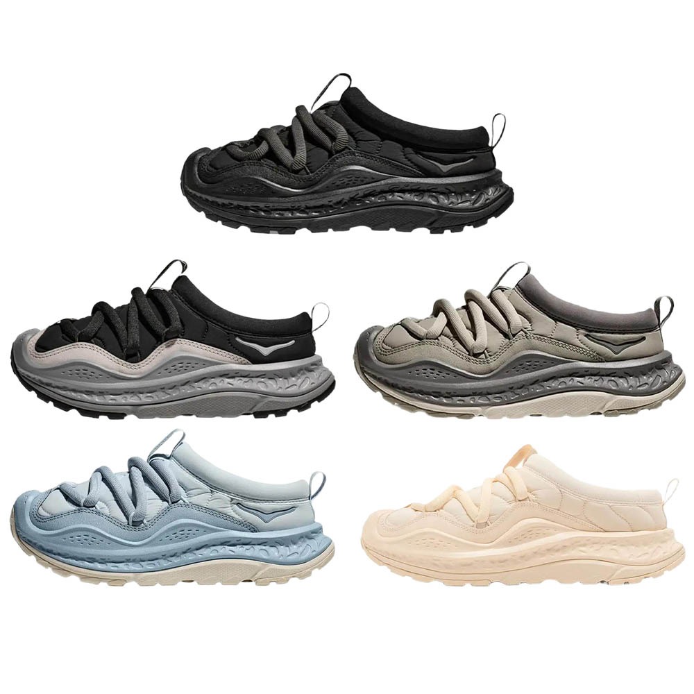 HOKA ONE ONE Ora Primo 黑色 黑灰 懶人鞋 麵包鞋 休閒鞋 一腳蹬 穆勒鞋 運動鞋 男女鞋