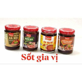 Xốt ướp xá xíu,xốt bún bò,ớt sa tế,xốt bò kho調味料
