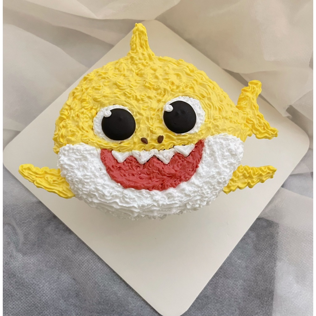 5+5中和造型蛋糕 鯊魚寶寶 生日蛋糕 週歲蛋糕 永和造型蛋糕 板橋造型蛋糕 新店造型蛋糕 中和景平路