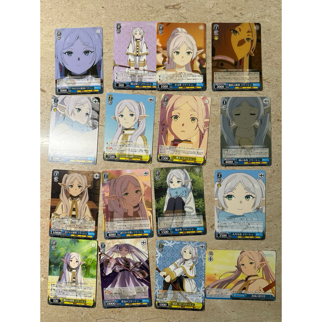 《日本帶回 絕對正品》日版 黑白雙翼 葬送的芙莉蓮 普版收藏卡 芙莉蓮/費倫/修塔爾克+贊恩+主角群雙人/欣梅爾