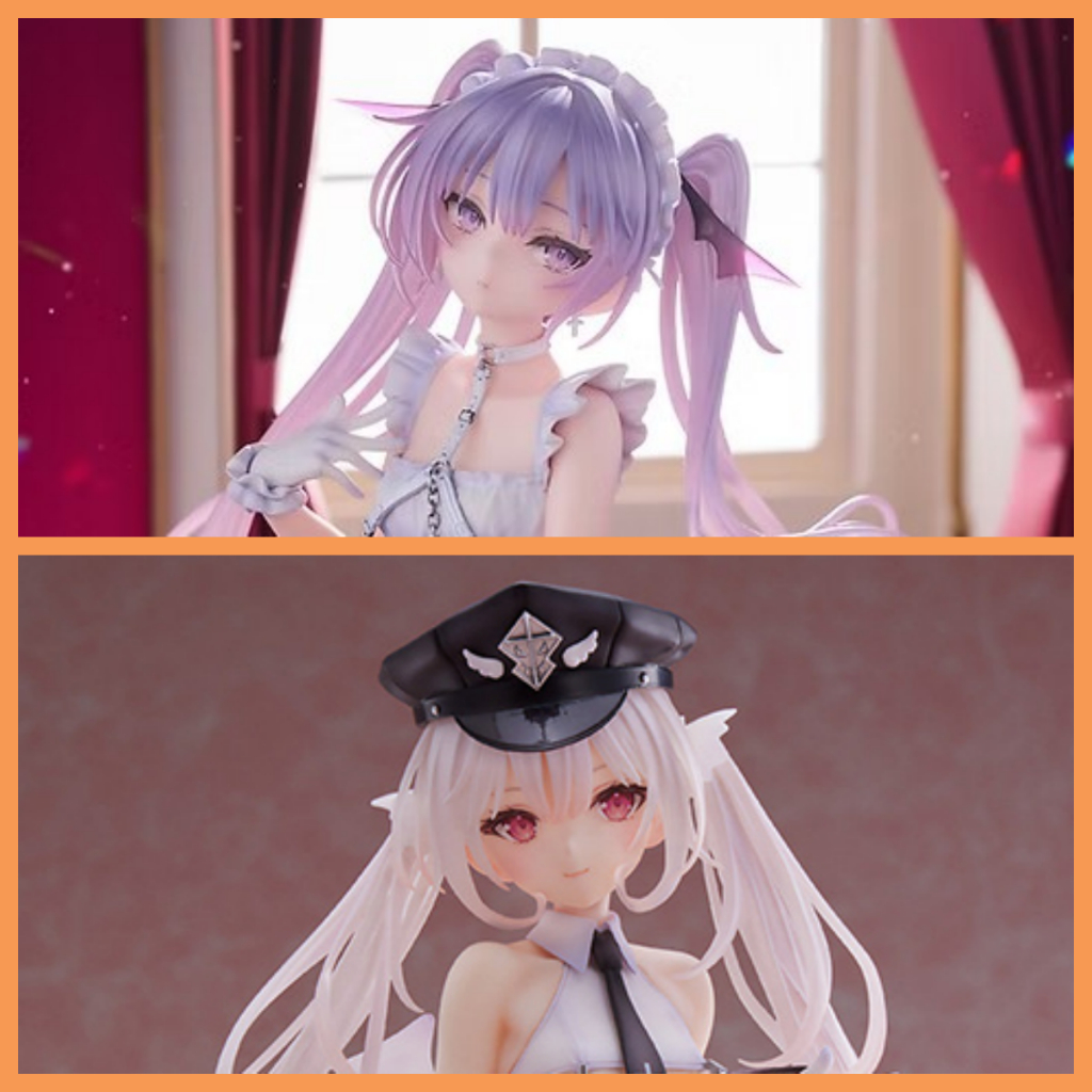 【台北京站模型】Pink Charm 伊芙 身體束帶Ver +天使警察 艾爾 天使 rurudo PVC 模型