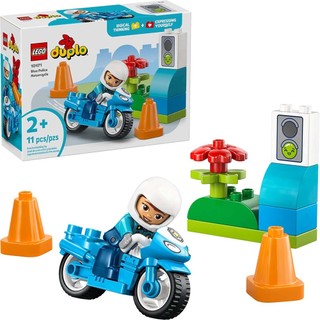 LEGO樂高 10471 Duplo 得寶系列 2601 - 藍色警用摩托車