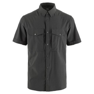 【Fjallraven 小狐狸】男 Abisko Trekking 輕量吸濕快乾彈性短袖襯衫 上衣 87939