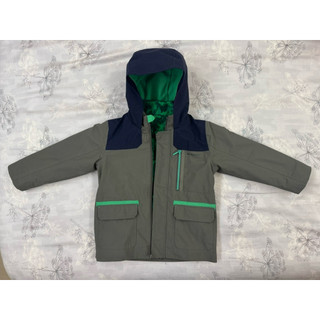 （3-4歲 100cm）🇫🇷法國Quechua 迪卡儂 童裝2件式登山防水風衣外套