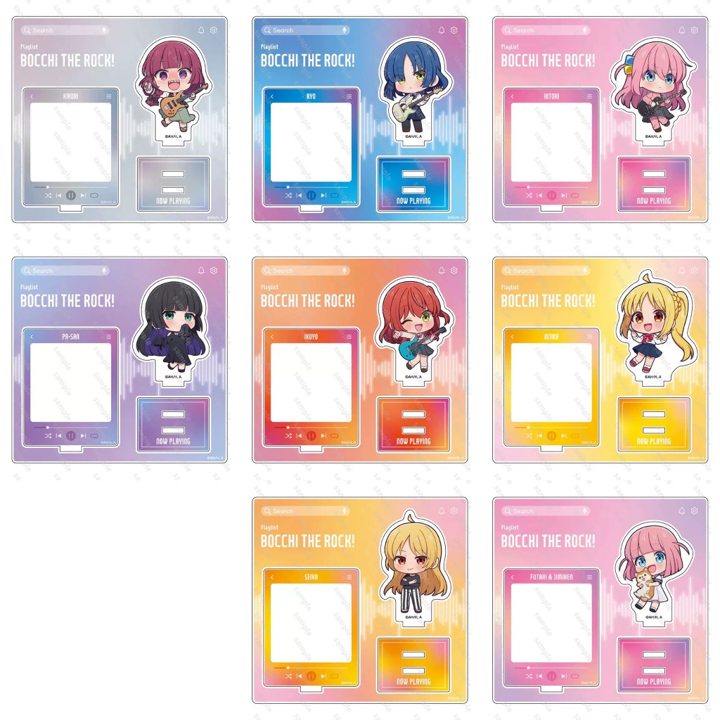 ⚡️J⚡️【現貨】孤獨搖滾 5cm小立牌 動漫周邊 後藤一里 山田涼 伊地知虹夏 喜多郁代 星歌 菊里