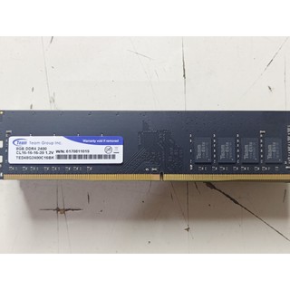 知飾家 二手良品 TEAM 十銓 DDR4 2400 8G 記憶體