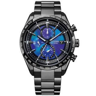 CITIZEN 星辰 限量HAKUTO-R限定款 宇宙登月電波計時腕錶-42mm(AT8285-68Z)