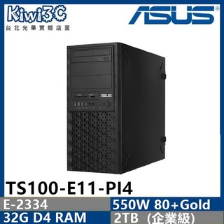 ASUS TS100-E11-PI4 90SF02N1-M00EK0 E-2334/DVD/CRD/550W