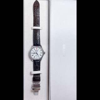 SEIKO精工 PRESAGE系列有田燒陶瓷工藝限量型號SPB093J1動力儲存機械腕錶不鏽鋼鱷魚皮 粽錶帶 藍寶石鏡面