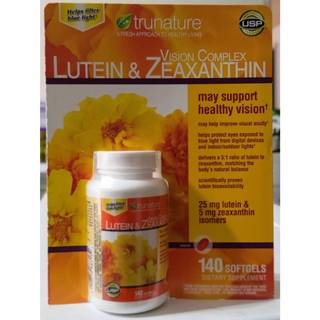 🔥現貨(2027/08)美國好市多 Trunature Lutein 葉黃素和玉米黃質 140顆