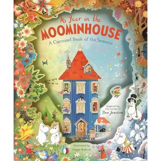 姆米 嚕嚕米 一年四季 立體書 A Year in the Moominhouse A Carousel Book o