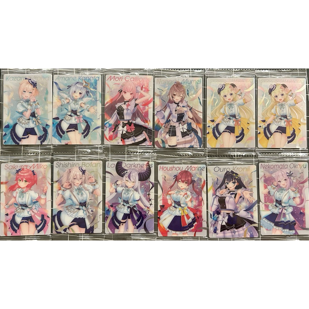 𓊆ྀི帶你老婆回家𓊇ྀི 萬代 Hololive Production 威化餅 餅卡乾 Vol.3 第三彈