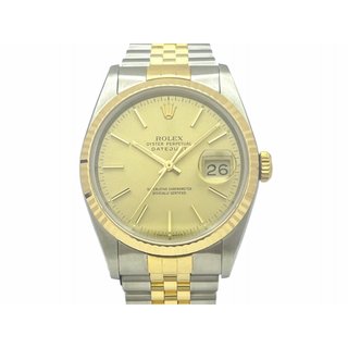 【久大御典品】ROLEX 勞力士錶 16233 男錶 中金 經典日誌系列 機械錶 保證真品 編號:R11226