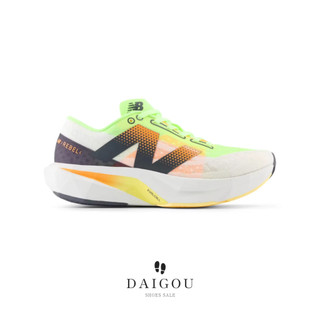 New Balance FuelCell 螢光綠白 泡棉中底 輕盈腳感 透氣舒適 抓地耐用 男鞋 女鞋 WFCXLA4