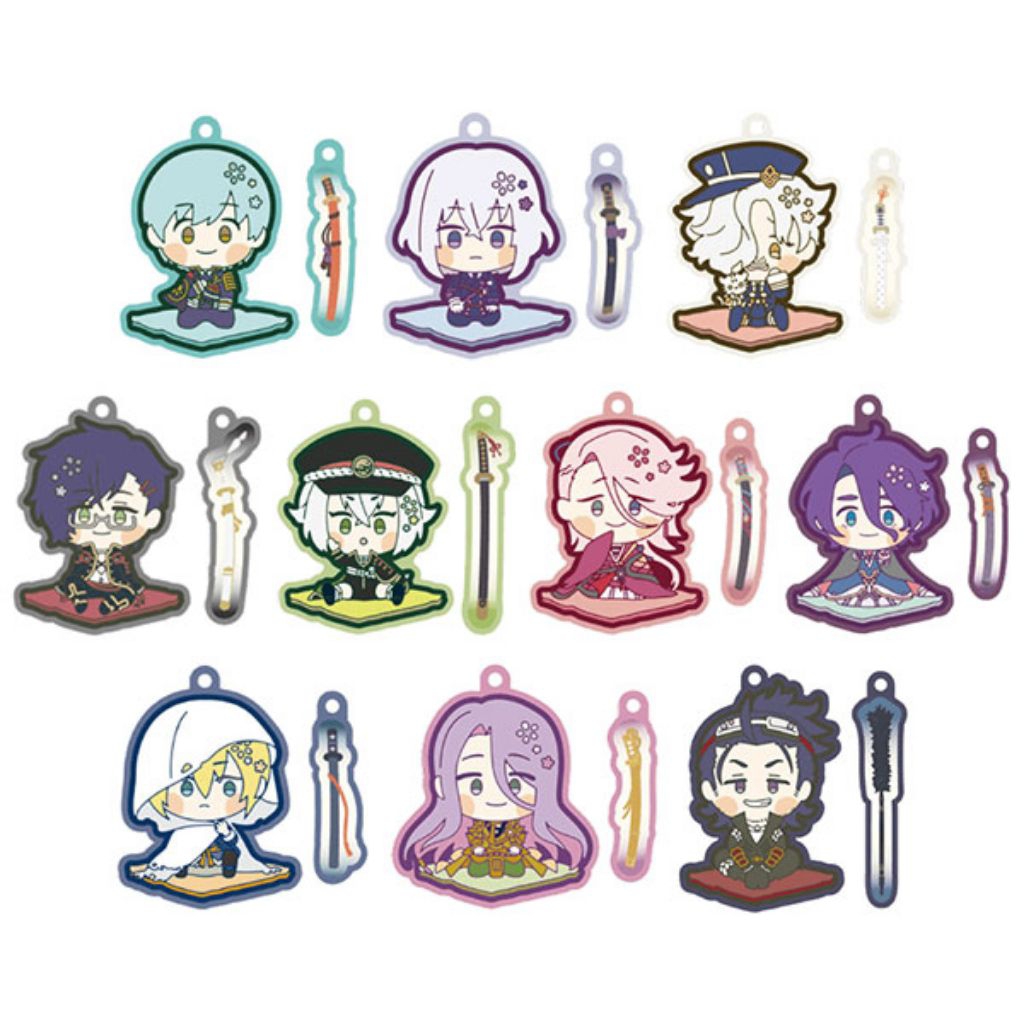 【未開封】三麗鷗 BOX 02 手機防塵塞【不附外袋】一期一振 明石國行 蛍丸 歌仙兼定 蜂須賀虎徹 刀劍亂舞 わんぱく