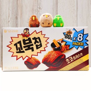 COSTCO代購 好市多 韓國 好麗友 烏龜脆片 巧克力口味 80公克 8包 烏龜餅乾 巧克力餅乾 可可 吉拿棒 四層脆