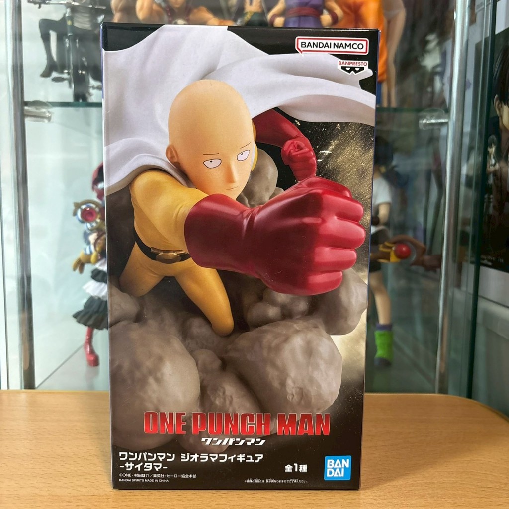 正版 日版 一拳超人 埼玉 琦玉老師 岩石地台 日本 萬代 BNAPRESTO 景品 公仔