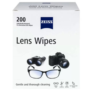 [宅配免運]蔡司 鏡面擦拭紙 200張 好市多 ZEISS 蔡司 濕式除菌鏡面拭鏡紙 清潔組 眼鏡擦拭 鏡頭擦拭