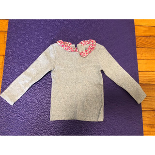 女幼兒 秋冬 長袖上衣BABY GAP 花領上衣