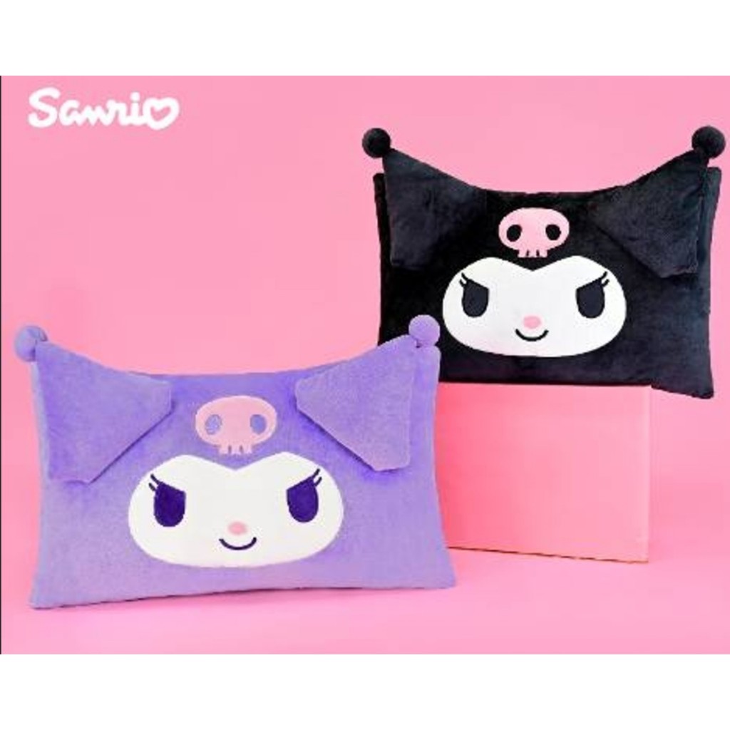 🔥現貨💯正版授權👍15吋酷洛米雙人枕玩偶 酷洛米抱枕 酷洛米枕頭 酷洛米娃娃 Kuromi