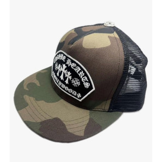 Chrome Hearts 克羅心 帽子 卡車帽 刺繡 十字 迷彩 男女適用 棒球帽 ch 康哈