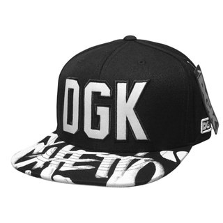 DGK Get Up Snap - Black 帽子
