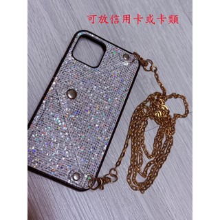 IPHONE12 可斜背bling bling手機殼
