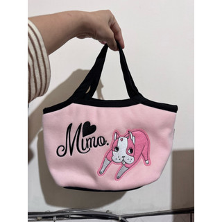 Mimo粉色法鬥保冷手提袋