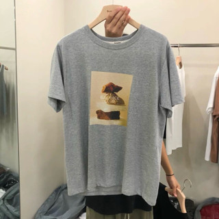 DPS正韓 東大門 韓國代購 白色礦石質感棉T soulsis 預購 礦石 質感 棉T 短袖t 棉t 印花