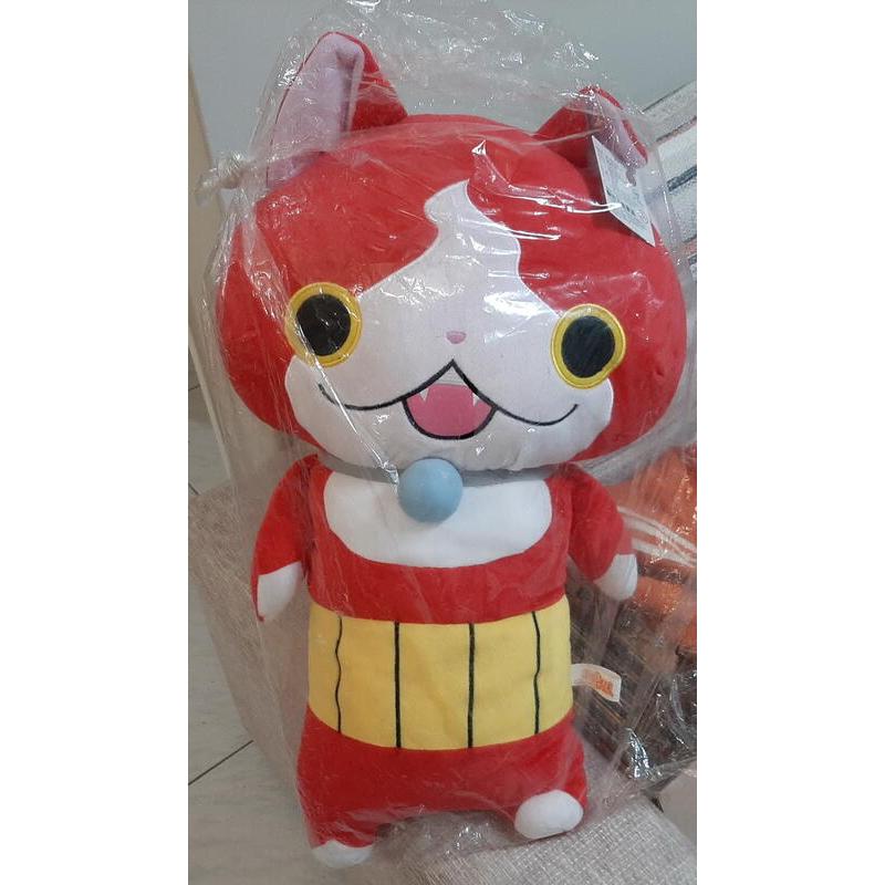 ╭✿㊣ 絕版典藏 妖怪手錶絨毛系列 大地縛貓 吉胖貓 JIBANYAN【35x18x60公分】特價 $999 ㊣✿╮