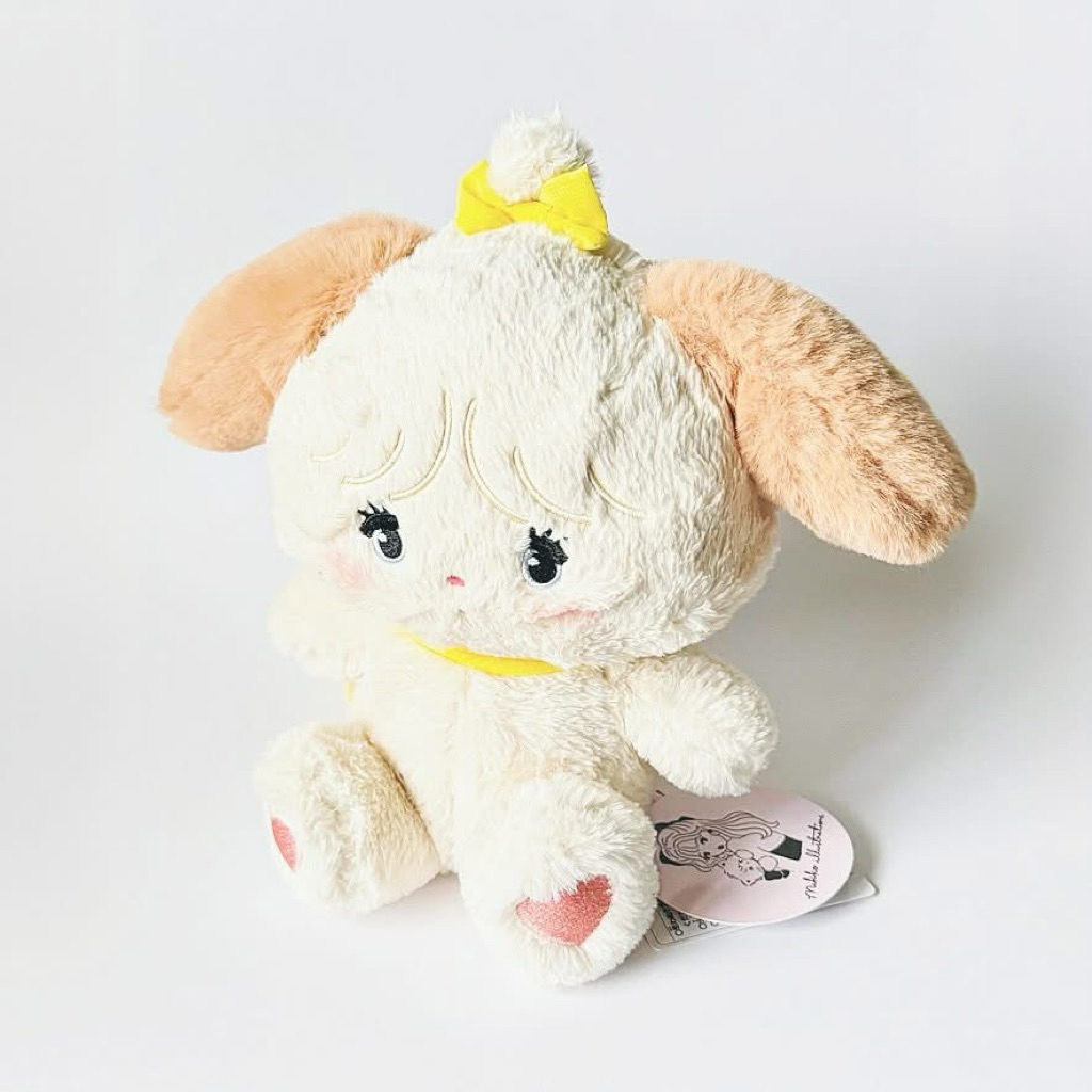 𝗺𝗶𝗸𝗸𝗼 𝗶𝗹𝗹𝘂𝘀𝘁𝗿𝗮𝘁𝗶𝗼𝗻𝘀 𝗺𝗶𝗸𝗸𝗼 こいぬのスフレ ぬいぐるみ 𝗦𝗼𝘂𝗳𝗳𝗹𝗲 小狗舒芙蕾 絨毛娃娃