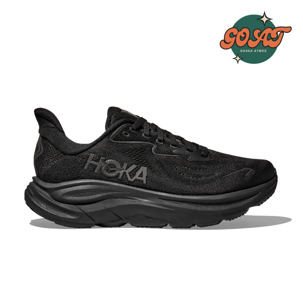 Hoka One One Clifton 10 全黑 輕量 透氣 舒適 厚底 增高 男鞋 女鞋 1162030BBLC