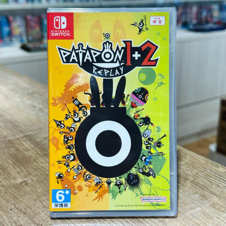 【四葉草電玩】全新現貨 中文版 台灣公司貨 NS SWITCH 戰鼓啪打碰 1+2 REPLAY 音樂 節奏