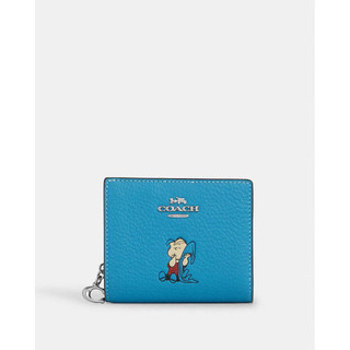[COACH x PEANUTS] CBN91 CBN89 CBN90 迷你對折錢包