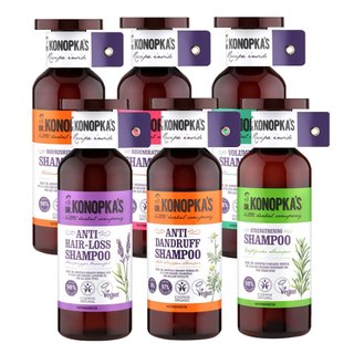 【Dr. Konopka's 珂諾譜】歐洲天然有機草本 珂諾譜洗髮精 (強健髮根/滋養/光澤/清爽抗屑/重塑/豐盈潤澤)