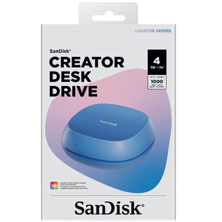 SanDisk Creator Desk Drive 桌上型 SSD 4TB 讀取速度高達 1000MB/s 公司貨