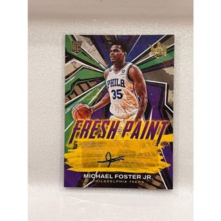 2022-23 Court Kings MICHAEL FOSTER JR 限量 /199 簽名卡